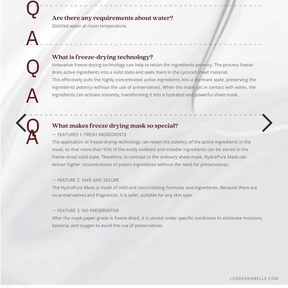 HydraPure Mask - White - Picture 11 of 11